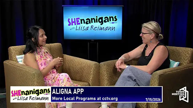 Reddhi Patel featured on Shenanigans with Liisa Reimann