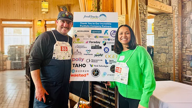 Reddhi Patel at Fresh Tracks Capital Peak Pitch 2026